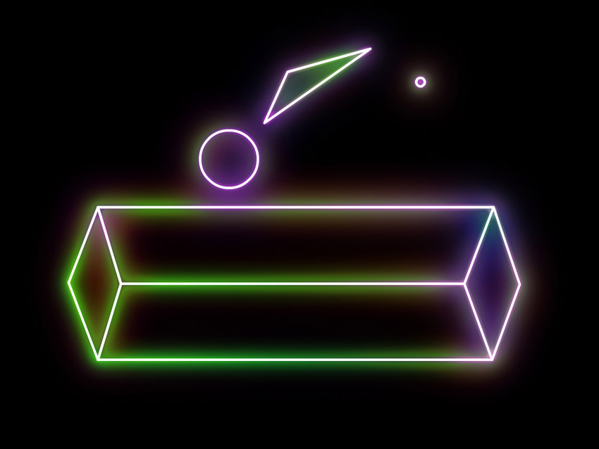 X - Max Hattler - Installation - Visuals - Projection