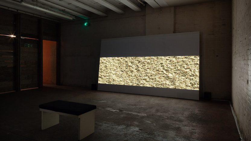 Nidden Partikel at Brick Wall, Waterfall, Hackney Downs Studios, London, 2012. Photo: Lewis Ronald