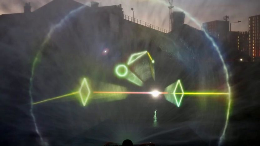 X - Max Hattler - Installation - Visuals - Projection
